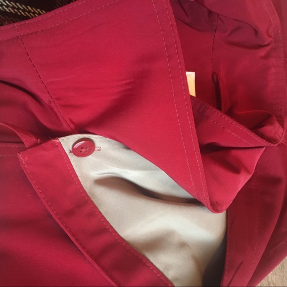 Croft and Barrow  Cherry cranberry  red jacket - Picture 5 of 7